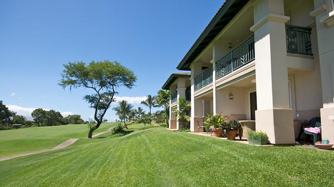 These villas are located directly above Wailea Golf Estates