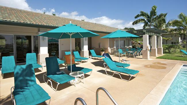 Swimming pool area of Wailea Fairways Villas