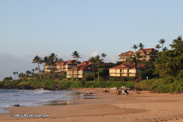 Beach at Wailea Point Condos