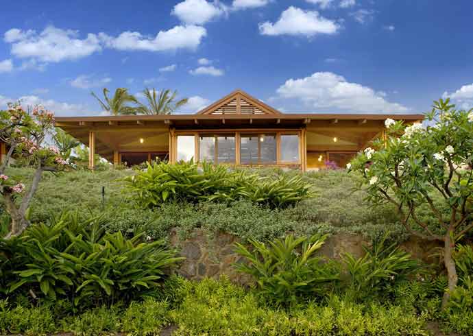 Terraced, landscaped grounds are well-cared for at Papali Wailea