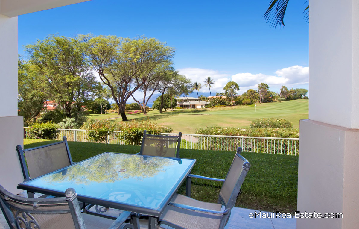 An outside shot of Wailea Fairway Villas