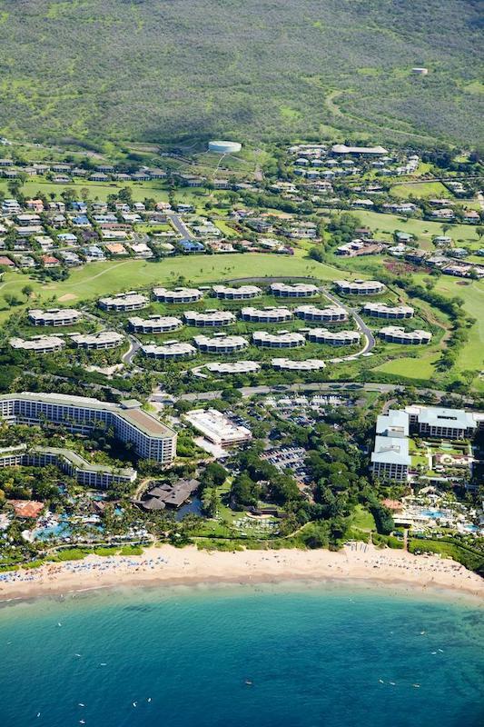 Nestled higher on the island, Ho'olei offers great views