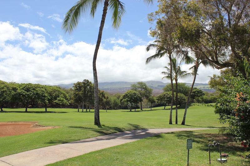 Beautiful backdrop for enjoying the Wailea Golf Club