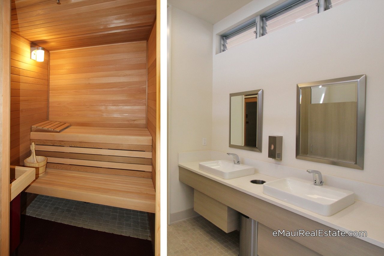 Facilities at the club house include sauna rooms
