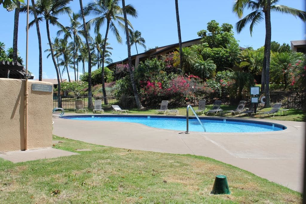 One of 4 pools available on the Wailea Ekahi property