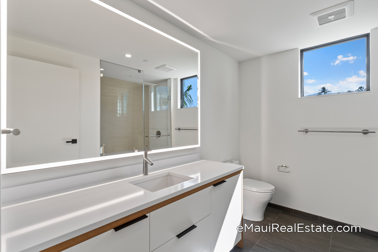 Completed Bathroom in 3 Bedroom R - Reverse floor plan at Lai Loa