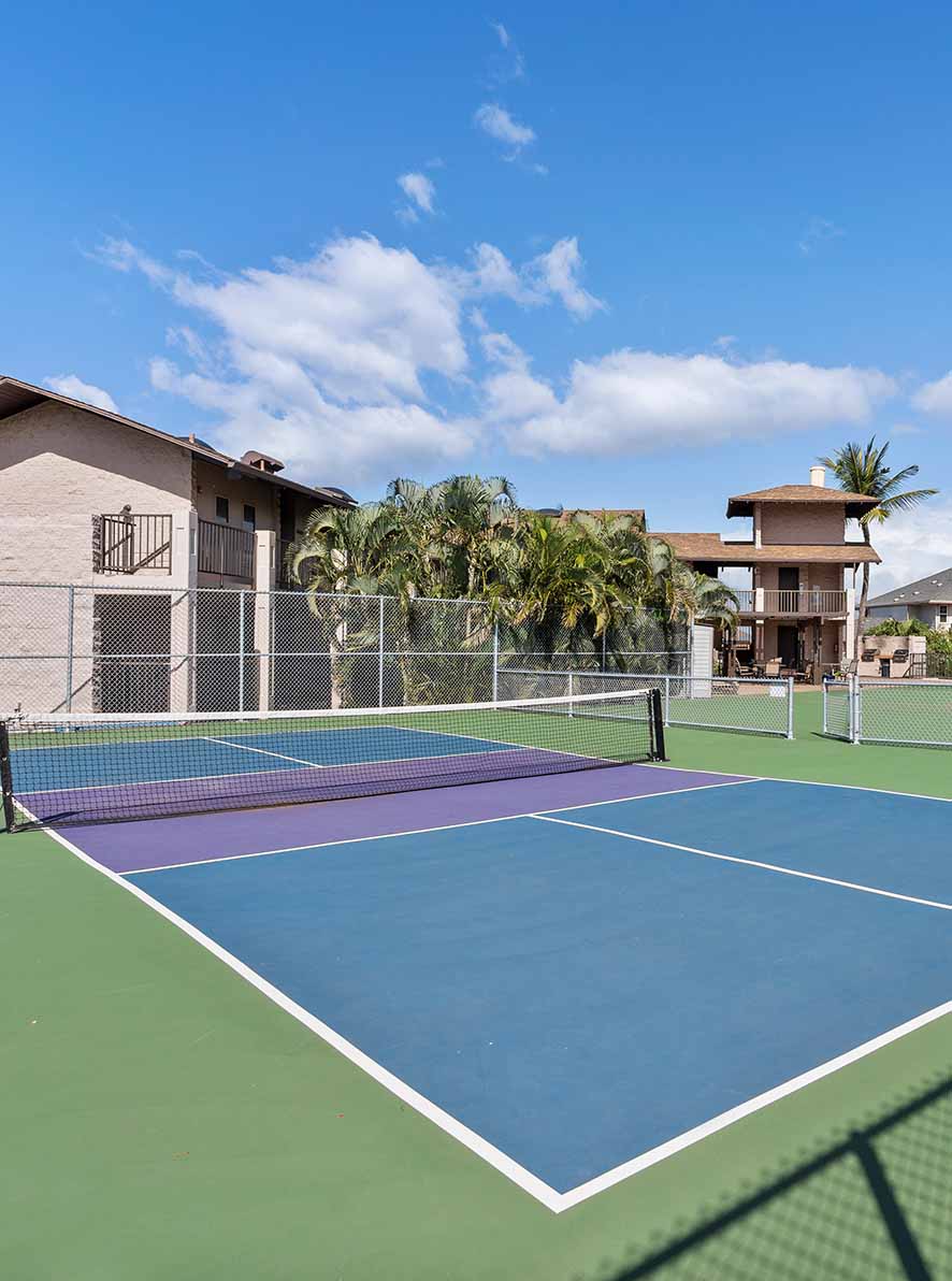 Tennis court at Kihei Alii Kai