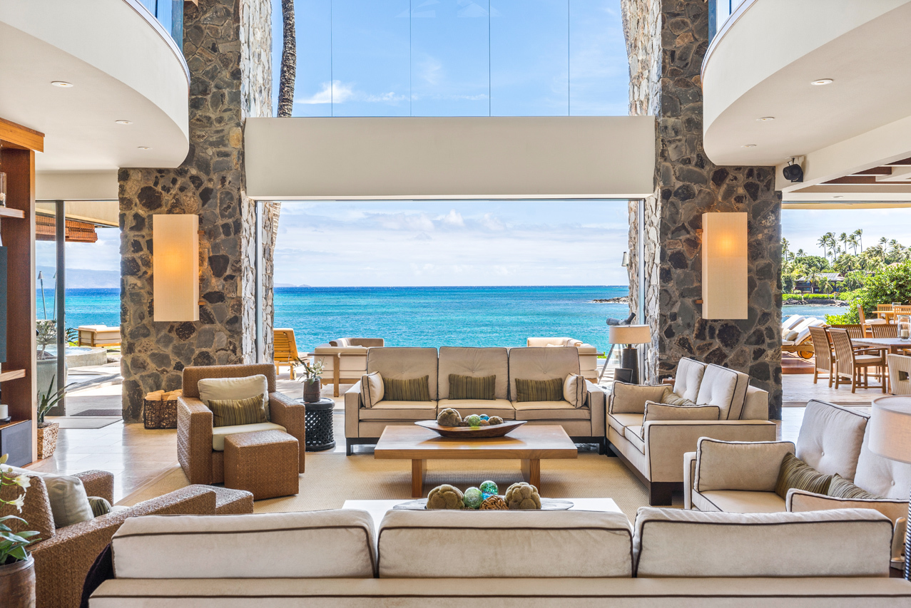 oceanfront home in kahana sold by the sayles team